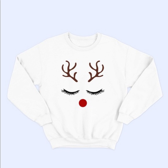 Tops - NEW RUDOLPH Christmas Sweater Holiday S-5X